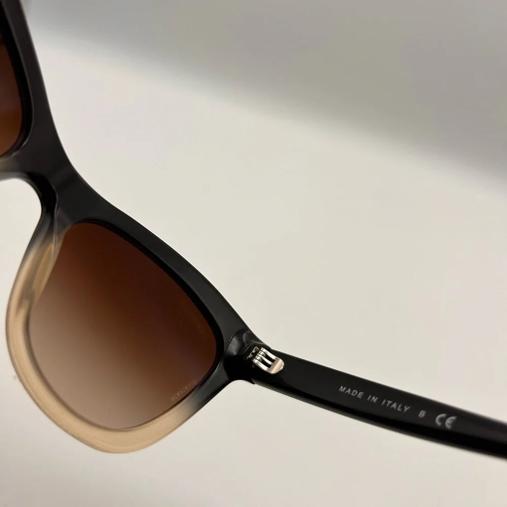 CHANEL Acetate CC Cat Eye Summer Sunglasses 5350 Black Beige Ombré